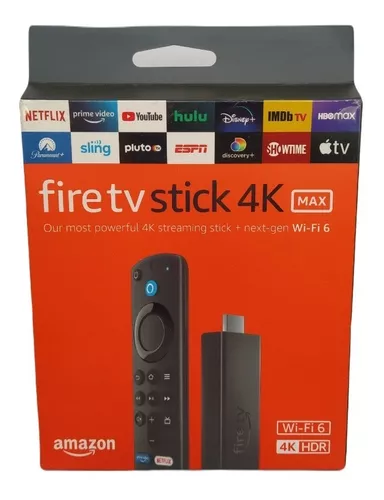 Fire Stick Tv 4k Max 8gb Lançamento 2gb Ram 3ª Ger.