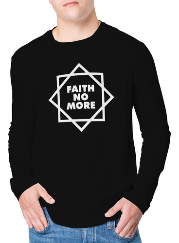 Polera Manga Larga - Faith No More D2 Metal Rock