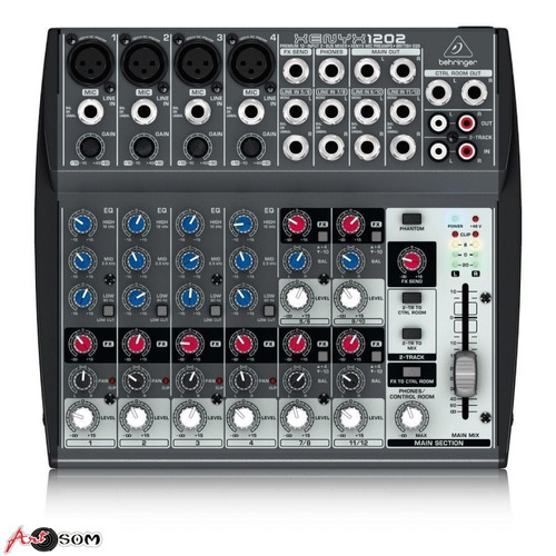 Mesa De Som Behringer Xenyx 1202