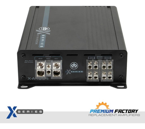Amplificador 4 Canales Db Drive X-a4004 600w X Series