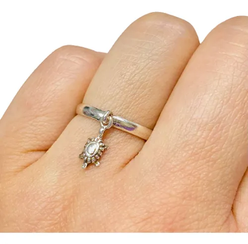 Anillo tortuga plata clearance