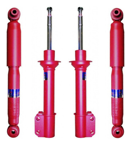 Kit 4 Amortiguadores Renault Megane 1 - 2.0 - 2003 Fric Rot