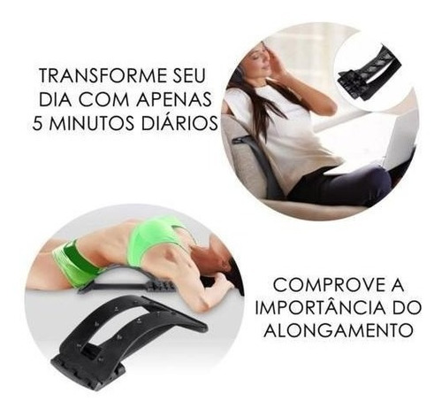 Imagem 7 de 8 de Suporte Lombar Coluna Costas Para Trabalhar Casa Escritorio