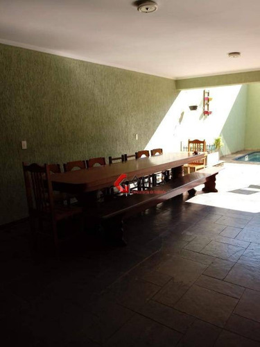 Imagem 22 de 26 de Sobrado Com 3 Dormitórios À Venda, 405 M² Por R$ 1.200.000 - Vila Camilópolis - Santo André/sp - So1034