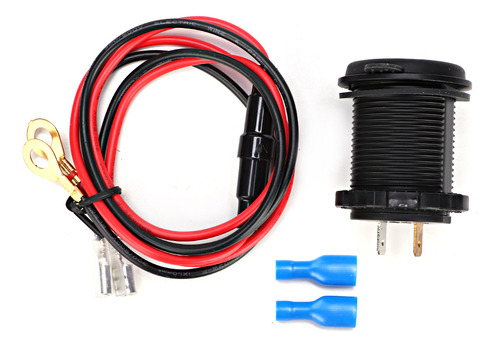 Cargador De Coche Con Puertos Usb, Pantalla De Voltaje, Volt