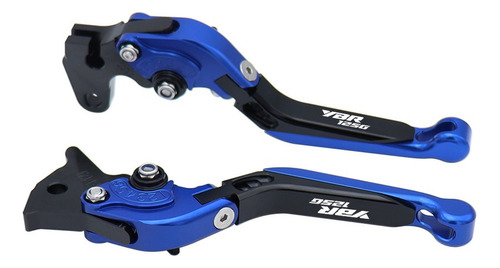 Palancas Modificación Para Yamaha Ybr125 Ybr125g - Azul