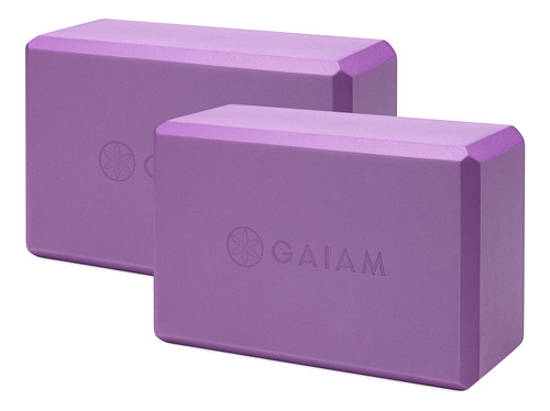 Gaiam Essentials - Bloque De Yoga (set De 2), Espuma De Eva