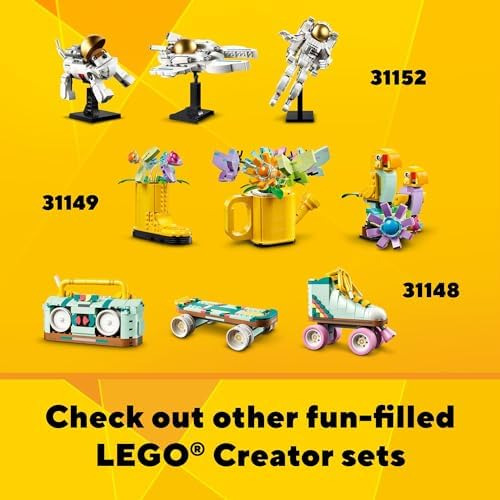 Lego Creator Cámara De Juguete Retro 3 En 1, Se Transforma D