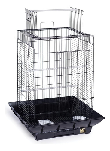 Prevue Hendryx Sp851b/b Clean Life Play Top Cage, Negro