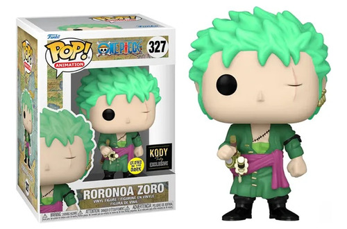 Funko Pop Roronoa Zoro (327) One Piece Gitd Detalle En Caja