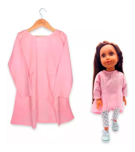 Bff Vestido Pedacito De Cielo Conjunto Nena Muñeca Ropa Wg