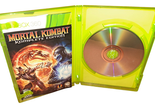 Mortal Kombat Komplete Edition Xbox 360 (completo) (Reacondicionado)