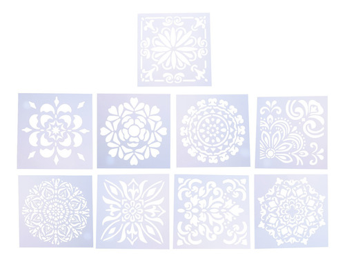 Plantillas De Pintura Para Azulejos De Pared, Diseño De Mand