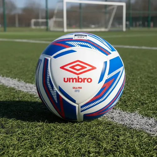 Balón De Fútbol Sala Umbro Sala Pro DPS - Calidad FIFA, Cosido A Máquina De 10 Paneles, Tacto Suave Y Duradero