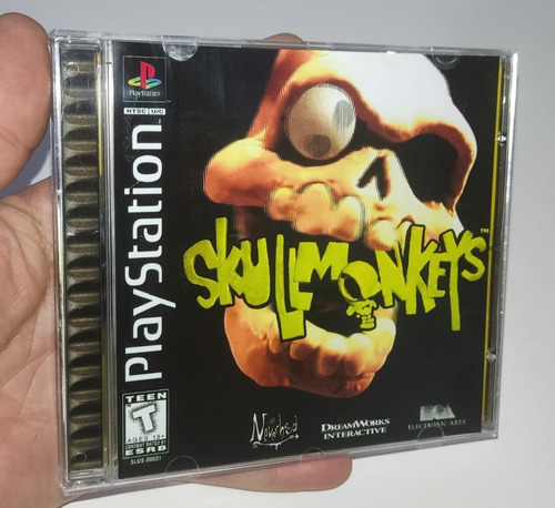 Skullmonkeys Playstation Patch Mídia Preta
