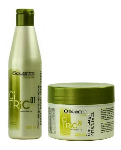 Salerm Shampoo Citric Balance Cabello Teñido O Mechas 250ml
