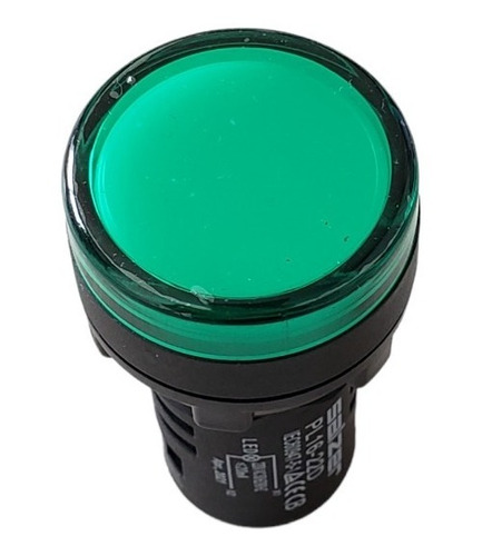 Foco Piloto Led 22mm Verde Nf