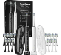 Comprar Aquasonic Elite Duo - Set De Cepillos De Dientes Eléctricos 