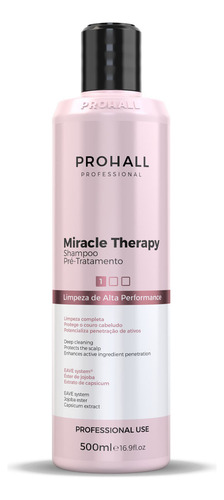 Miracle Therapy Prohall - Terapia Capilar Kit Completo