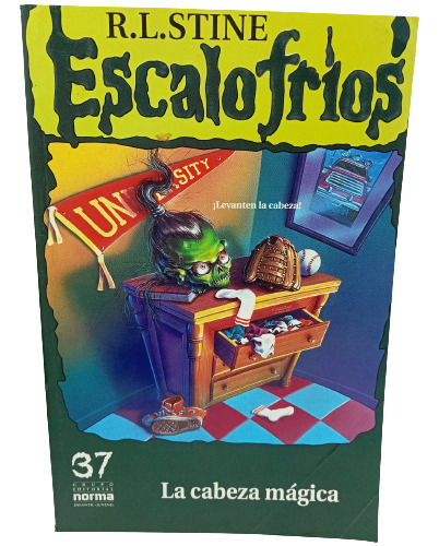 Escalofríos - La Cabeza Mágica - R L Stine - Norma - 1998 