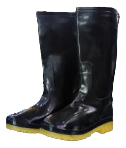 Botas de goma negras