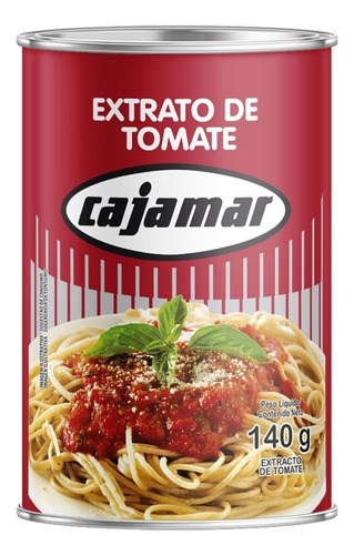Extrato Cajamar Lata 140g - Embalagem Com 48 Unidades