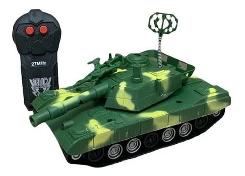 Hero Tank Tanque Militar A Control Remoto Con Luz Magic4ever
