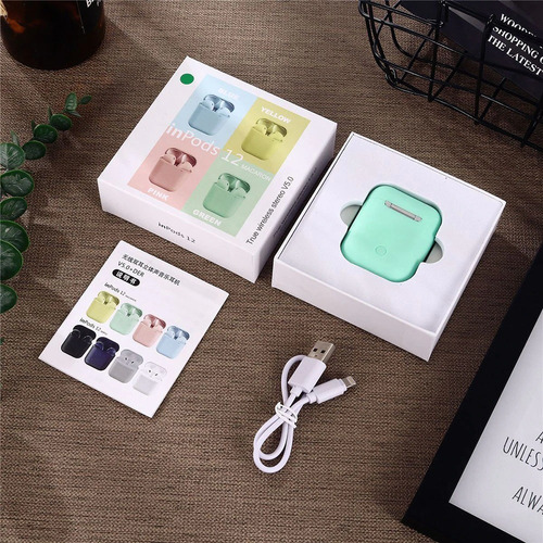 Inpods 12 Tws Auriculares Bluetooth 5,0 Auriculares Inalámbr