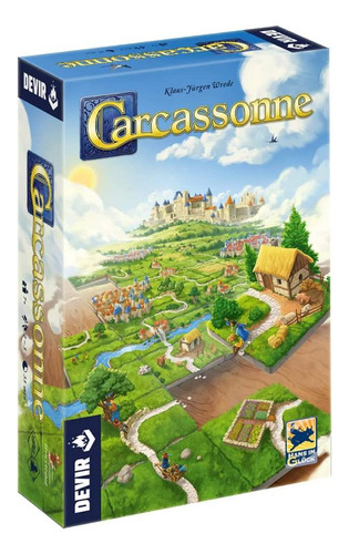 Carcassonne 3a Ed. Jogo De Tabuleiro Devir Bgcarcpt3