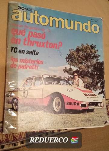 Automundo 309 Pairetti Regazzoni Rattazzi 20/4/1971