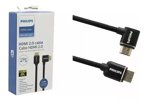 PHILIPS CABLE HDMI A HDMI 90 GRADOS 1,5 MTS