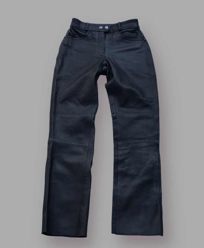 Pantalón De Cuero Motos Rock Urbano Mujer Highway Talla 36