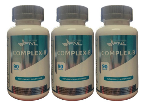 Complejo B - B Complex - B12 Vitamina B12 -pack Para 9 Meses