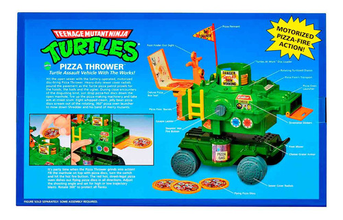 Veículo Lançador De Pizzas Clássico - As Tartarugas Ninja