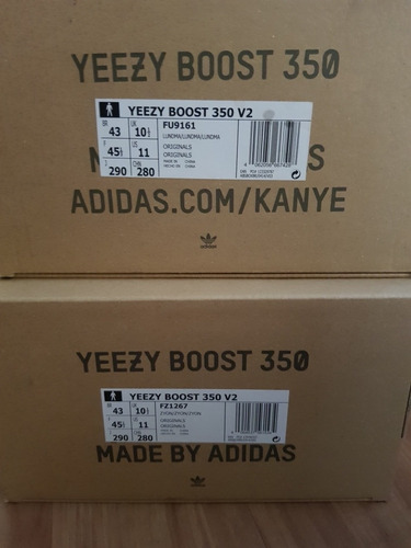Dois Yeezy 350 Lundmark E Zyon