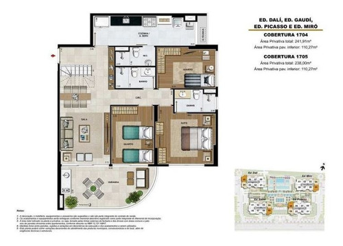 Apartamento À Venda No Bairro Barra Da Tijuca - Rio De Janeiro/rj - O-5480-13510