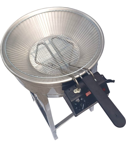 Tacho Elétrico Fritador Profissional 10 Litros Com Cavalete 