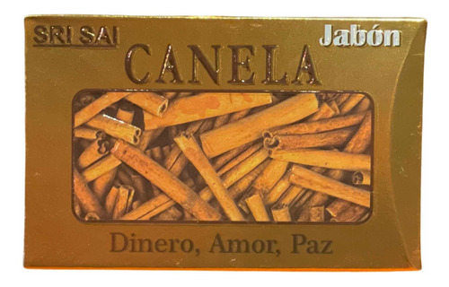 Jabón Canela / Glicerina / Buena Suerte, Amor, Paz, Dinero