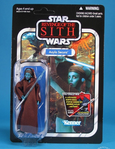 Star Wars Vintage Collection Aayla Secura Episodio 3 Unica!!