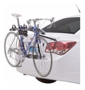 Imagen 8 de 9 de Portabicicleta De Baul Auto 3 Bicicletas Reforzado Premium