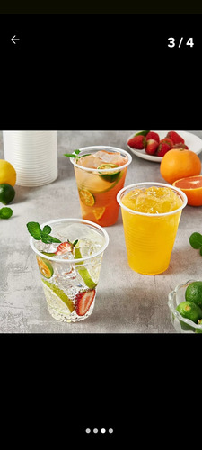 Vasos Descartables De Medio Litro (500cc) X 100u - Oferton!!
