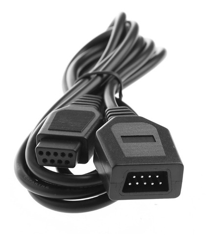 Cable De Extensión De 9 Pines 1,8 M Para Sega Genesis 2 Cont