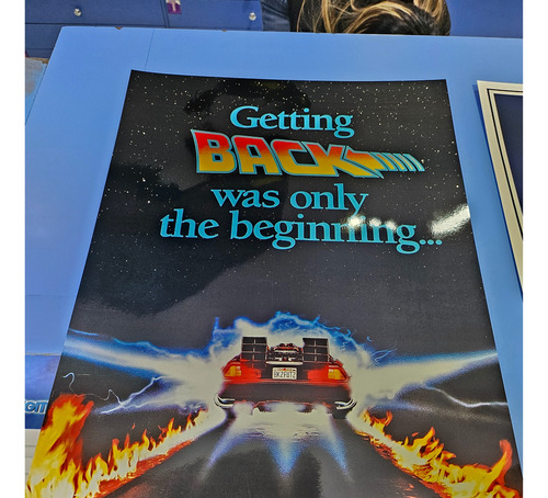 Poster De Volver Al Futuro Es Solo El Principio