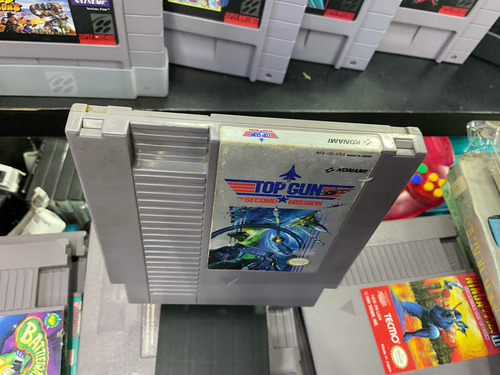 Top Gun Nes The Second Mission Konami Original (Reacondicionado)
