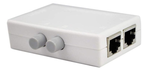 Splitter Switch De Red 2 Puertos Rj45 In Out Mas Principal