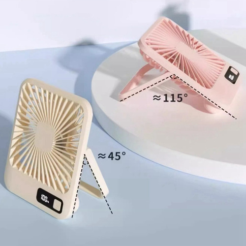 Ventilador Pequeño De Escritorio Con Múltiples Potencias, Mo