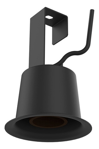 Luminária Taschibra Gancho Para Eletrocalha Soquete E40 Cor Preto Voltagem Bivolt ( Em 110v E 220v