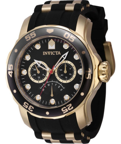 Reloj Invicta 46964 Para Hombre Pro Diver Gmt Esfera Negra