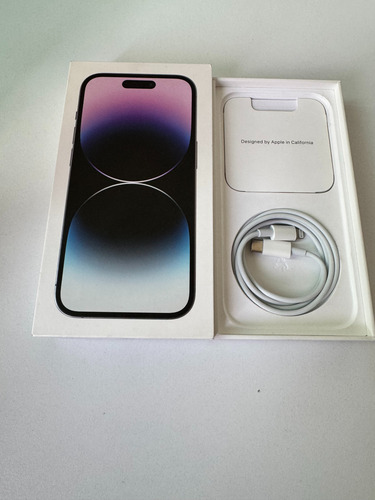 Apple iPhone 14 Pro Esim (256 Gb) - Morado Oscuro Color Violeta 88% Condición De Batería. (Usado)