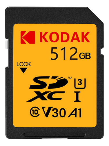 Tarjeta Sd Kodak V30 U3 512gb Tarjeta De Memoria Sdxc C10
